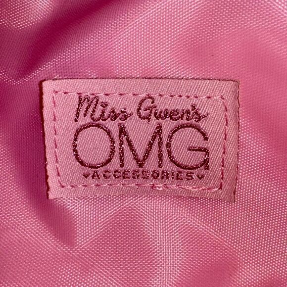 OMG Accessories Glam Ombre Metallic Tie Dye Quilted Pouch Cosmetics Toiletry Bag - Picture 9 of 11